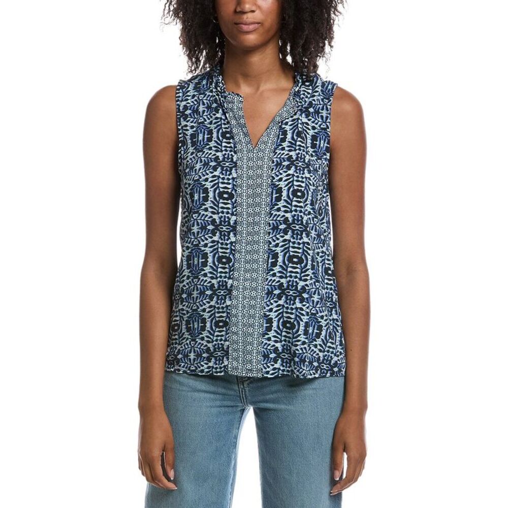 Michael Stars Womens Stella Tank Top, Blue